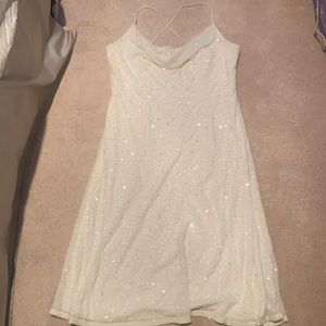 Adrianna Papell White Dress